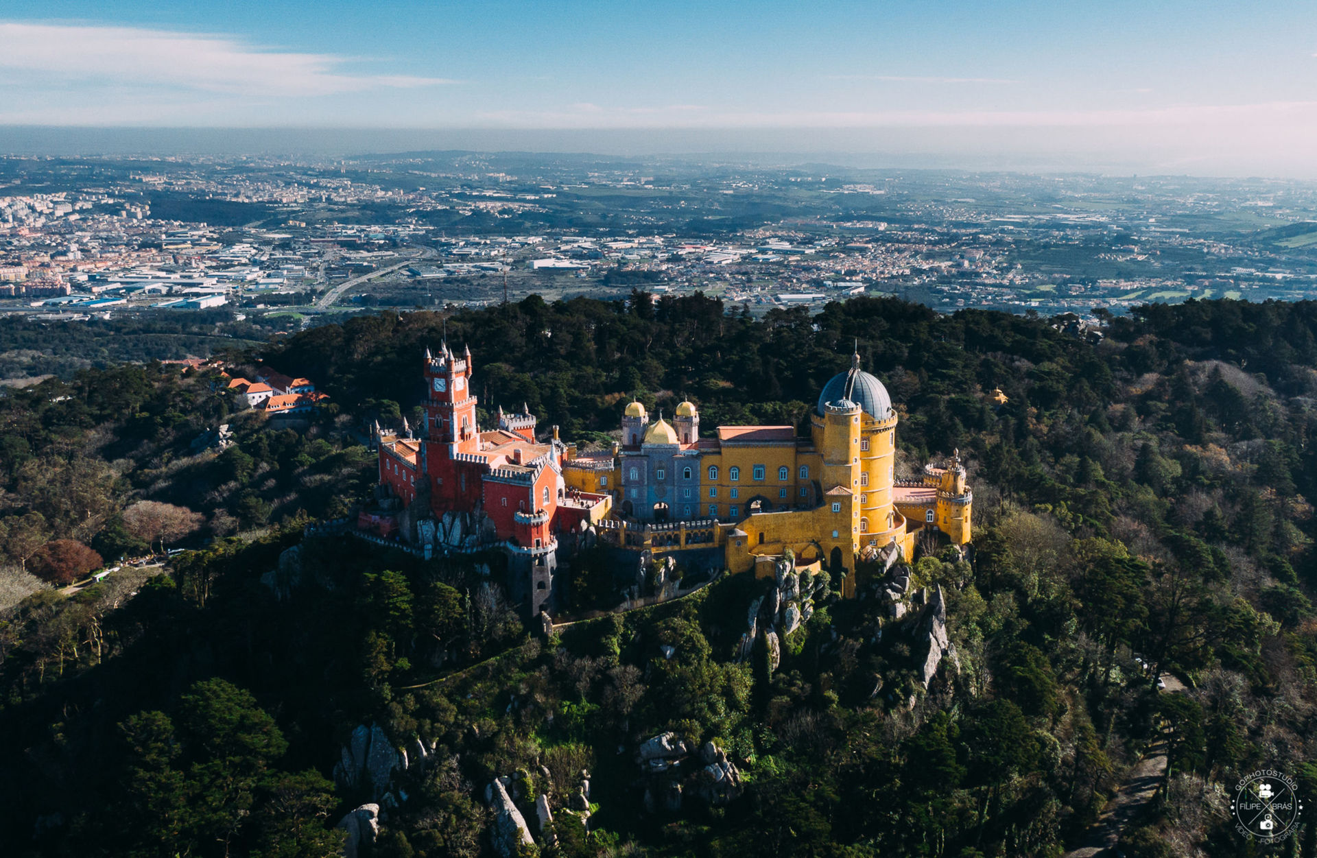 Foto Drone Footage entre Setubal e Sintra Foto Drone Footage entre Setubal e Sintra - Imagem 2