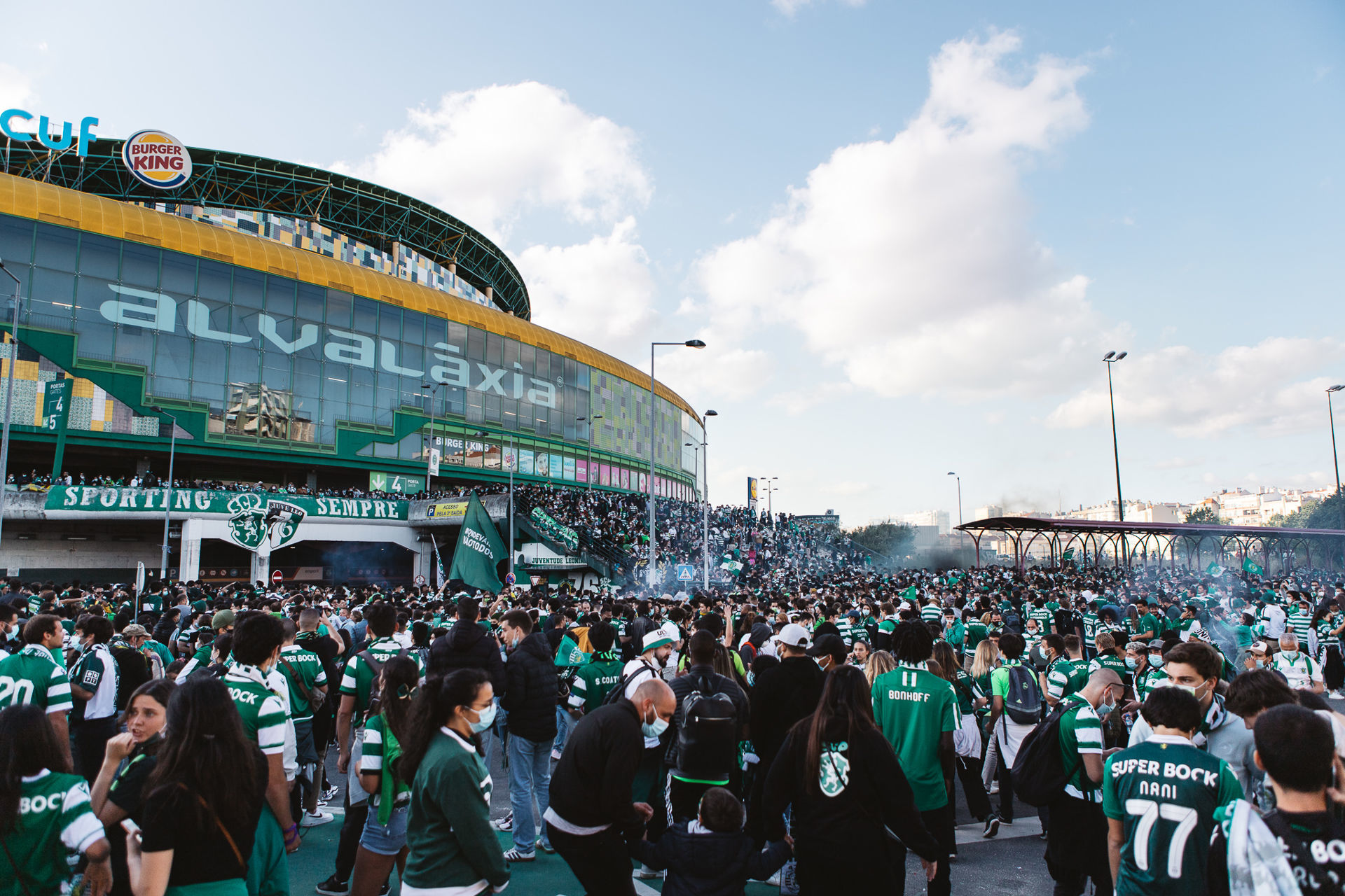 Foto Sporting Campeão 2020-2021 // Alvalade Foto Sporting Campeão 2020-2021 // Alvalade - Imagem 53