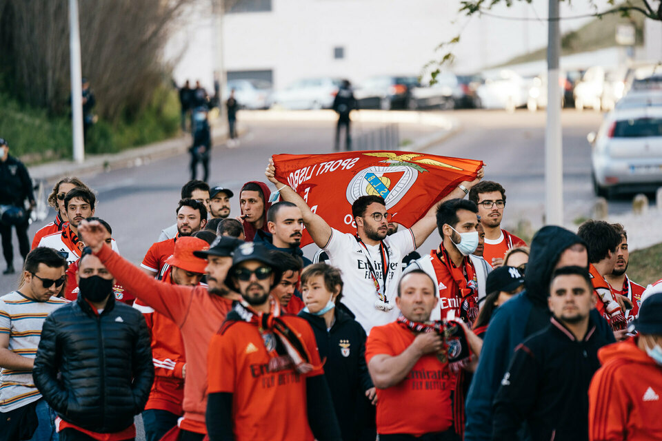 Derbi Sporting - Benfica  // Acompanhamento Claque Benfica