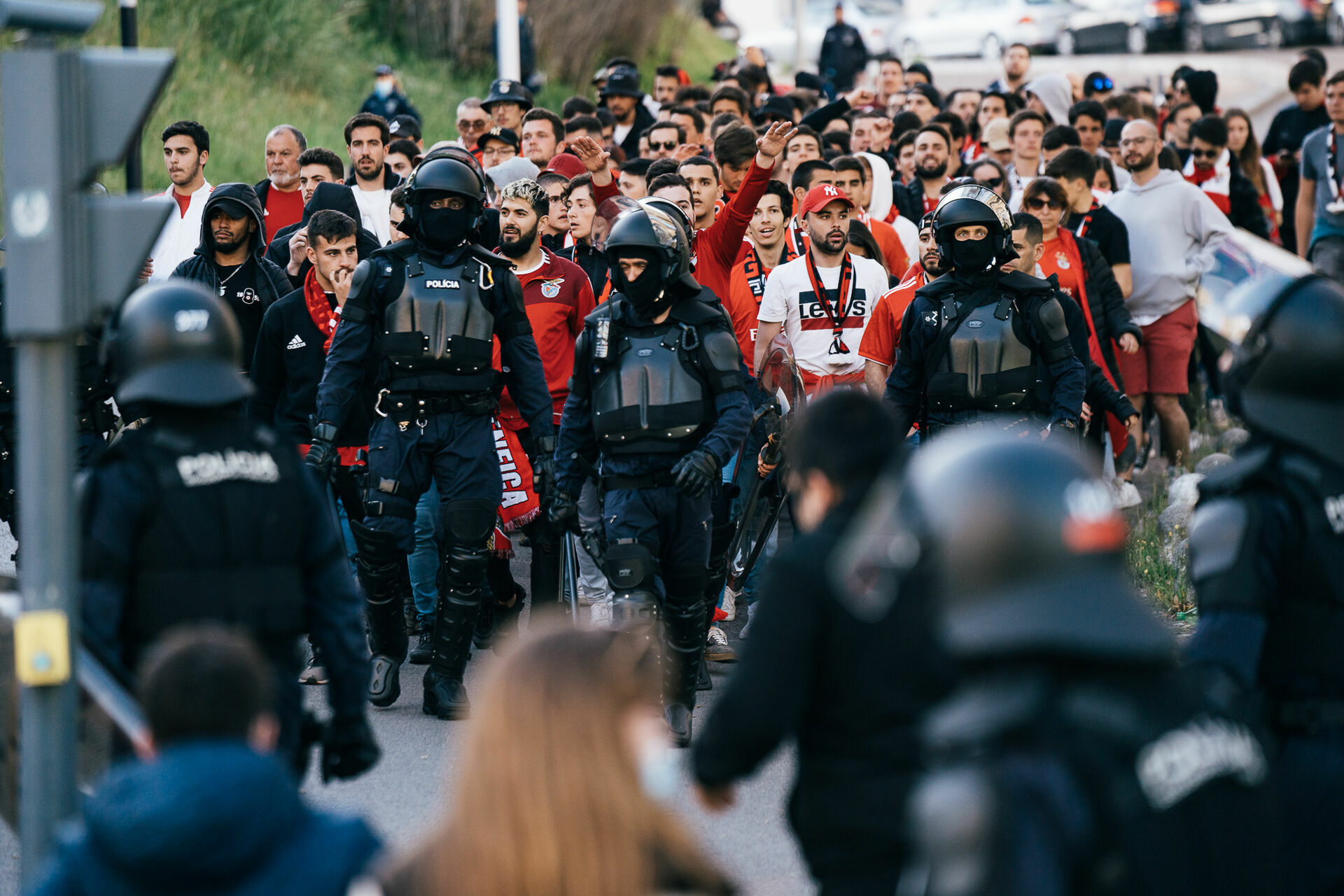 Foto Derbi Sporting - Benfica // Acompanhamento Claque Benfica Foto Derbi Sporting - Benfica // Acompanhamento Claque Benfica - Imagem 26